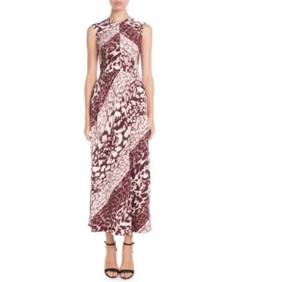 Victoria Beckham Dresses & Skirts - Victoria Beckham Leopard Print Maxi Dress